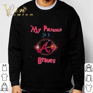 Harry Potter My Patronus Is A Atlanta Braves MLB Baseball shirt 5