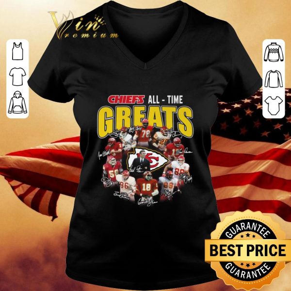 Funny Chiefs All Time Greats Signatures shirt 3
