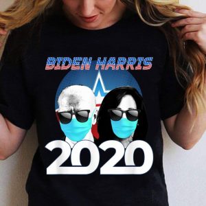 Original Biden Harris 2020 Mask & Sunglasses shirt 4
