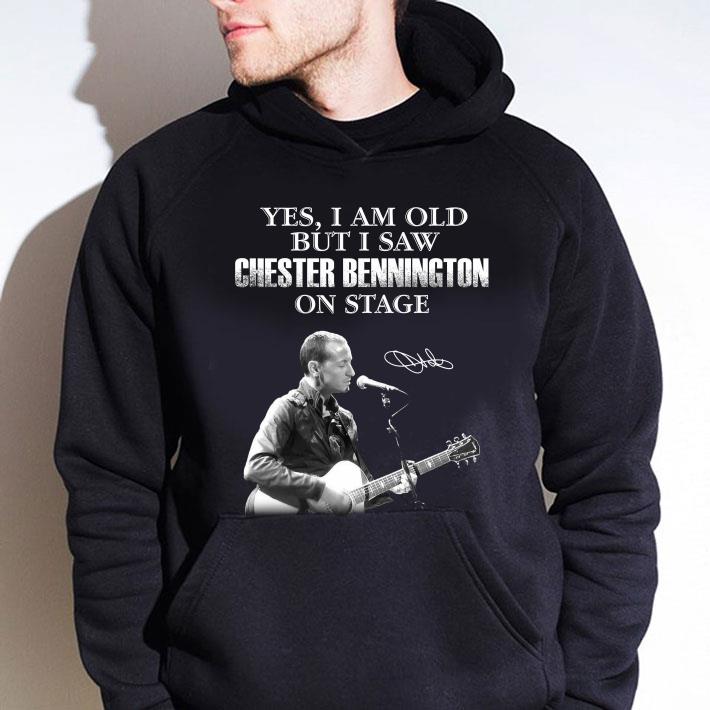 Hot Linkin Park Yes I Am Old But I Saw Chester Bennington On Stage Signature shirt