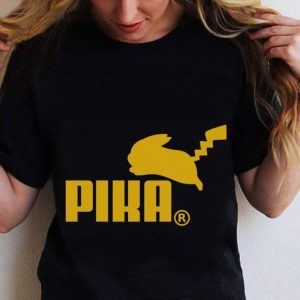 Original Pikachu Puma Logo Pika shirt 4