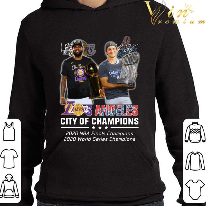 Lakers Dodgers LeBron James Corey Seager Los Angeles city of champions 2020 shirt 9 Lakers Dodgers LeBron James Corey Seager Los Angeles city of champions 2020 shirt