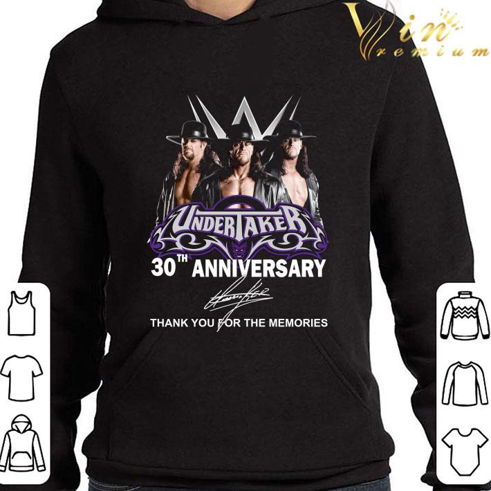 Thank You Undertaker 30th Anniversary 1990-2020 Signature shirt
