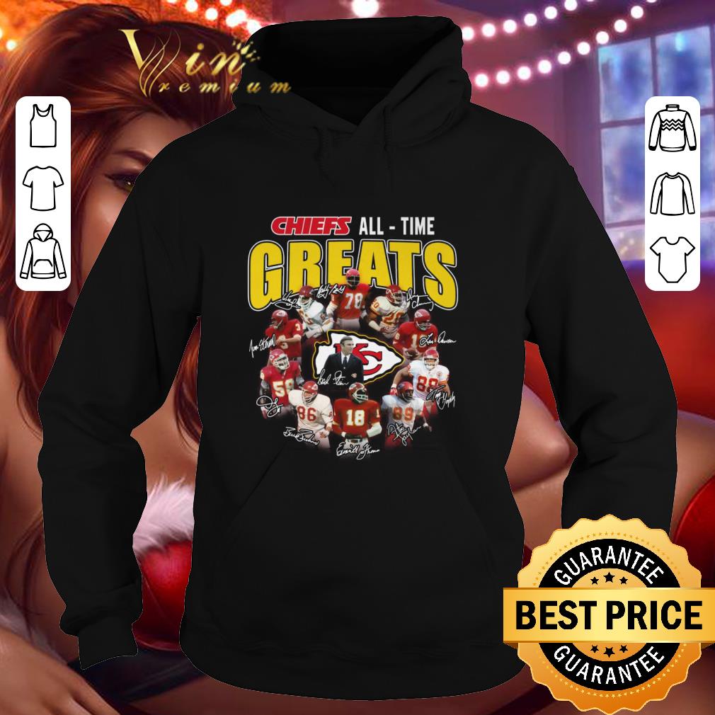 Funny Chiefs All Time Greats Signatures shirt