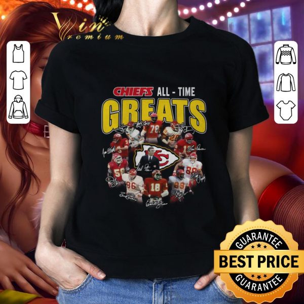 Funny Chiefs All Time Greats Signatures shirt 2