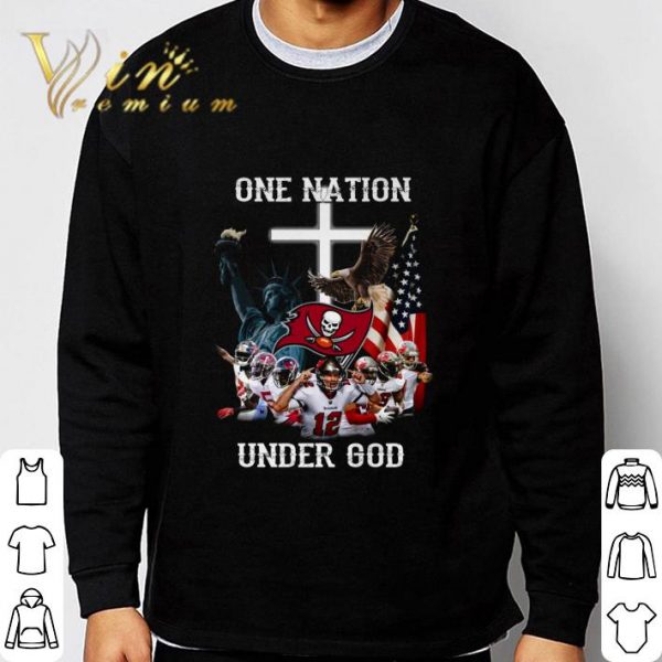 Tampa Bay Buccaneers Statue Of Liberty One Nation Under God shirt 3