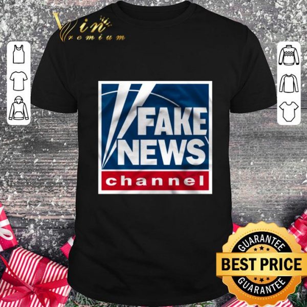 Premium Fake News Channel Social Network shirt 1