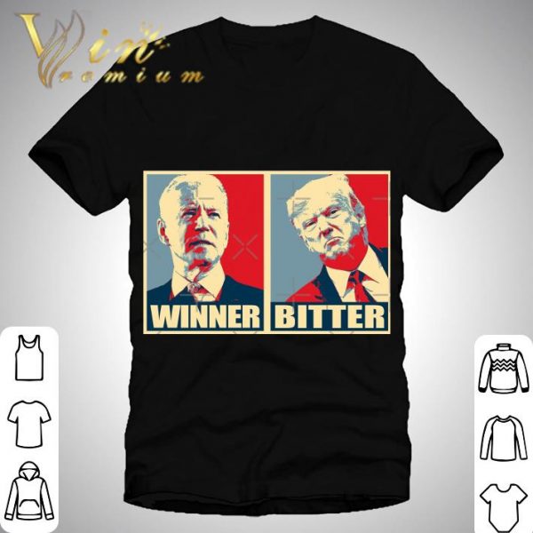 US Presidential Election Winner Joe Biden Bitter Donald Trump Essential shirt 1