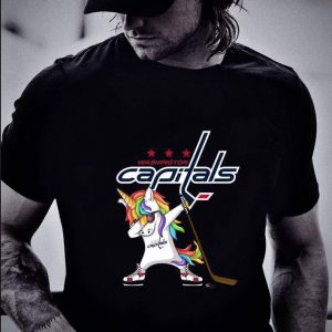 Hot Hip Hop Dabbing Unicorn Flippin Love Washington Capitals Nhl shirt 4