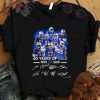 Original 60 Years Of Buffalo Bills Team NFL 1959-2019 Signatures shirt 7