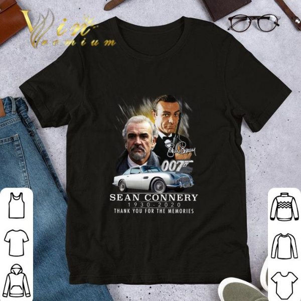Original 007 James Bond RIP Sean Connery 1930-2020 signature shirt 1