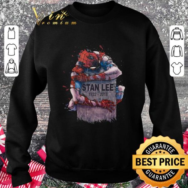 Original Spider-man RIP Stan Lee 1922-2018 shirt 3