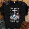Original Miami Dolphins Statue Of Liberty One Nation Under God shirt 7
