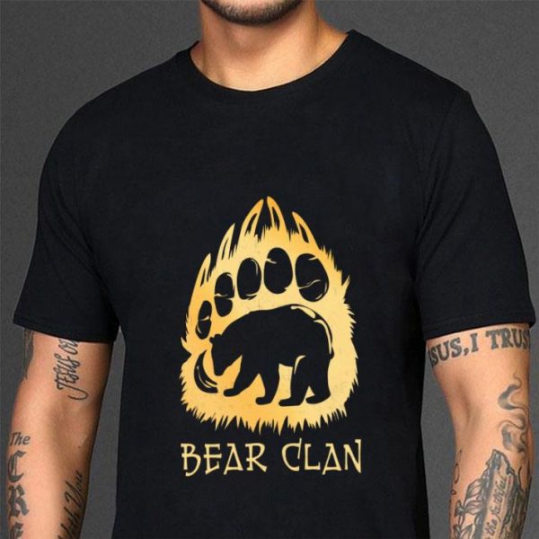 Official Wu-Tang Clan Bear Clan Paw shirt 3