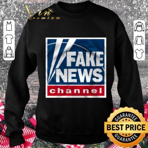 Premium Fake News Channel Social Network shirt 5