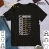 Funny Pittsburgh Steelers 87th anniversary 1933-2020 signatures shirt 6