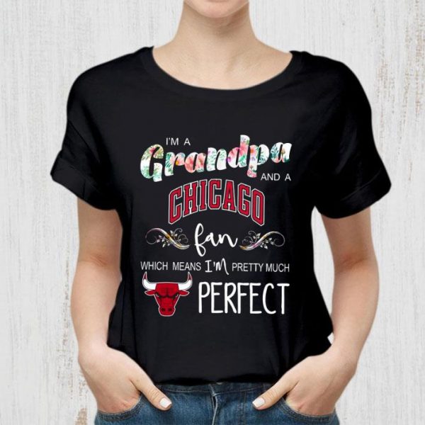 Premium I'm A Grandma And A Chicago Bulls Fan shirt 2