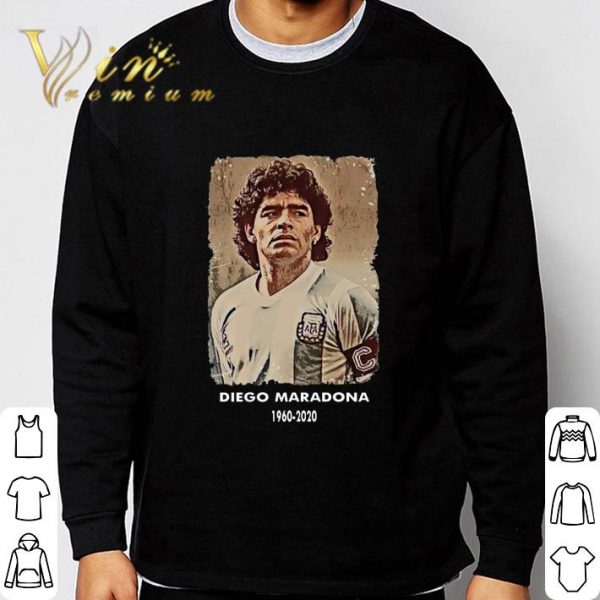 R.I.P 10 Diego Maradona 1960-2020 Argentina Soccer Legend shirt 3