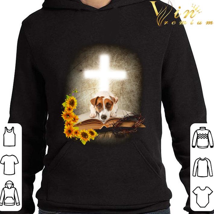Jack Russell Jesus Cross Sunflowers shirt 9 Jack Russell Jesus Cross Sunflowers shirt