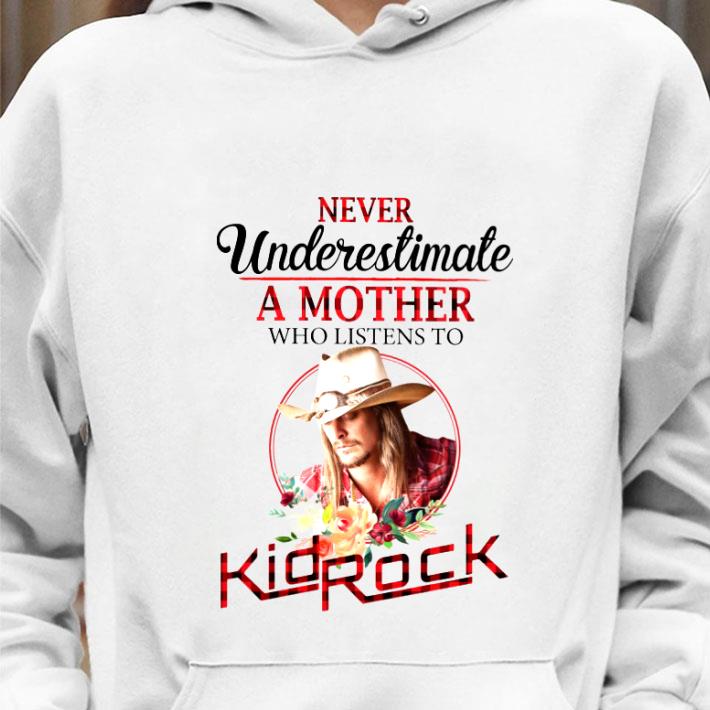 Original Never Underestimate A Mother Who Listens To Kid Rock Plaid shirt