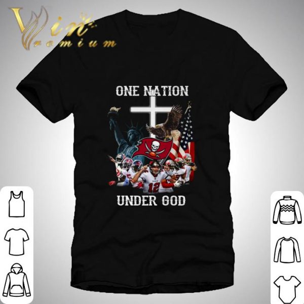 Tampa Bay Buccaneers Statue Of Liberty One Nation Under God shirt 1