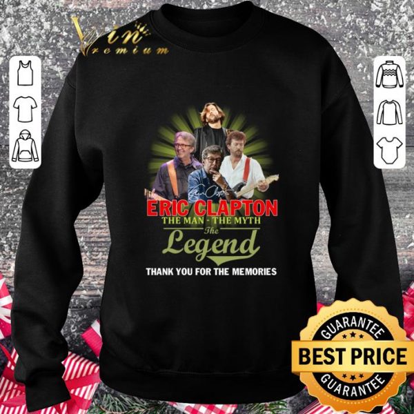 Original Eric Clapton Guitarist Signature The Man The Myth The Legend shirt 3