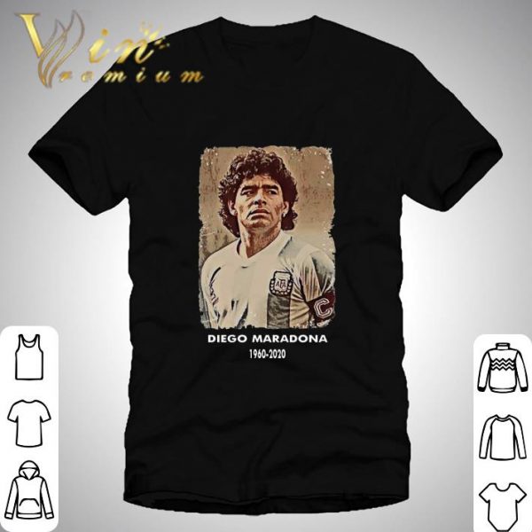 R.I.P 10 Diego Maradona 1960-2020 Argentina Soccer Legend shirt 1