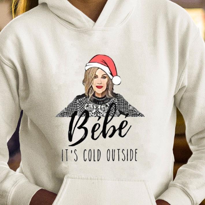 Original Schitt's Creek Moira Rose Hat Santa Bebe it's cold outside shirt