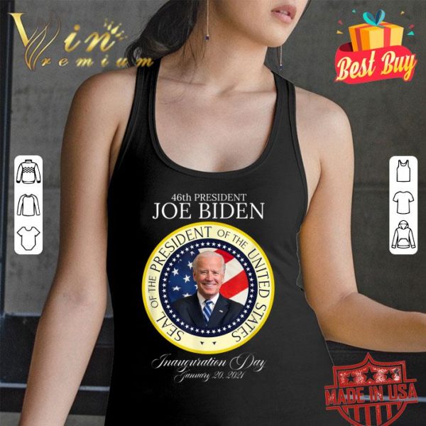 Original 46th President Joe Biden Inauguration Day Commemorative Seal shirt 3