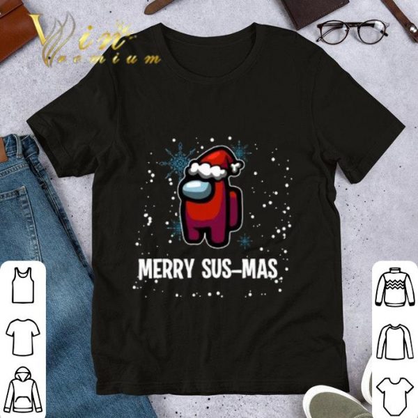 Original Santa Among Us Merry sus mas Christmas shirt 1