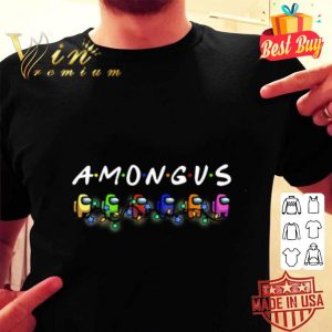 Original Friends Among Us Christmas light shirt 4