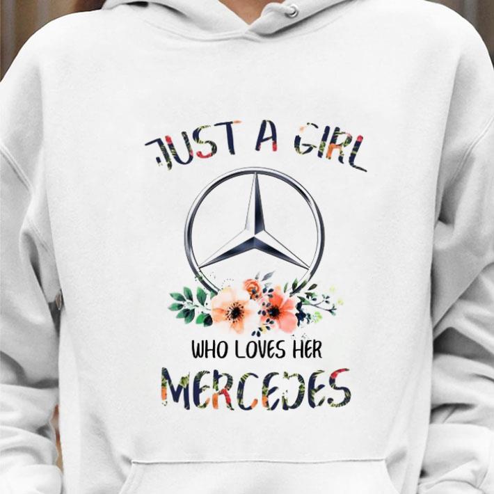 Hot Just A Girl Who Loves Her Mercedes Logo shirt