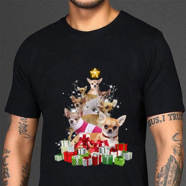 Official Chihuahua Christmas Tree shirt 3