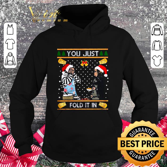 Official Schitt's Creek Moira Rose Ew David You Just Fold It In Ugly Christmas shirt