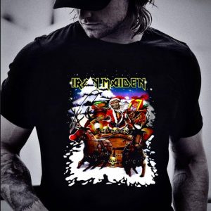 Original Iron Maiden mashup Christmas shirt 4