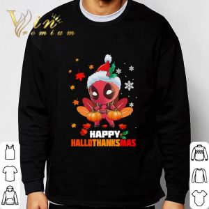 Turkey Deadpool Happy Hallothanksmas shirt 5