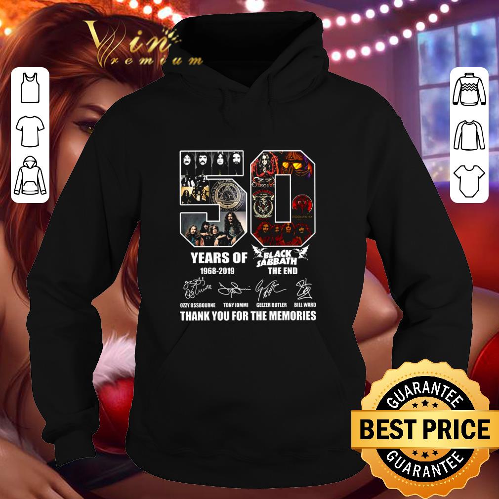 Original 50 Years Of 1968-2019 Black Sabbath The End Signatures shirt 9 Original 50 Years Of 1968-2019 Black Sabbath The End Signatures shirt