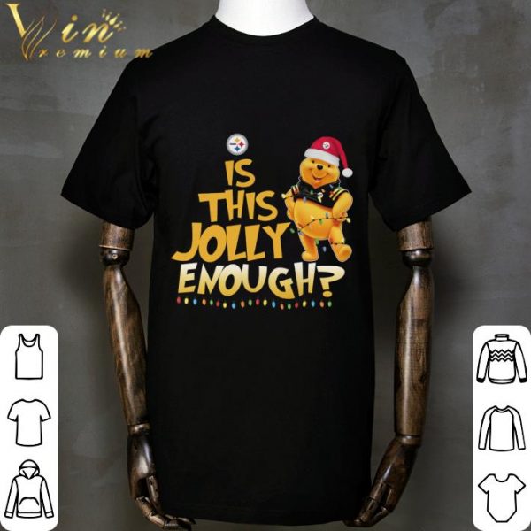 Pittsburgh Steelers Pooh Is This Jolly Enough shirt 2