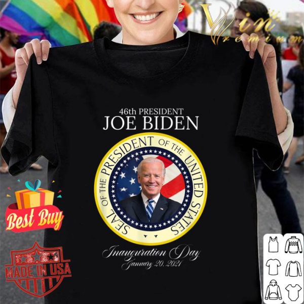 Original 46th President Joe Biden Inauguration Day Commemorative Seal shirt 1