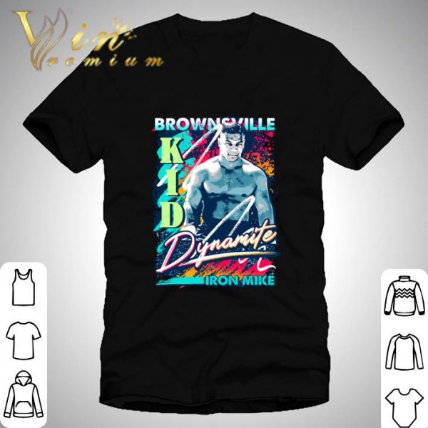 Iron Mike Tyson Kid Dynamite Brownsville Retro shirt 1