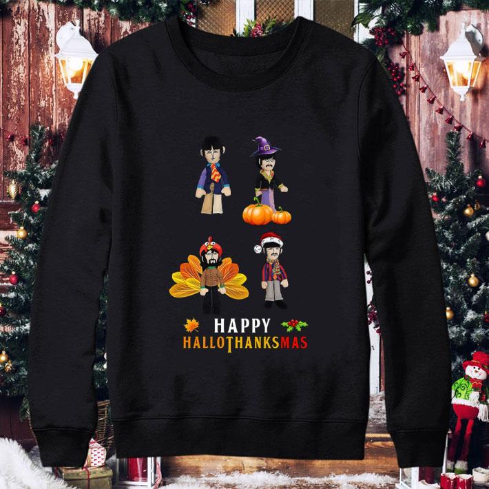 Original Turkey The Beatles Band Happy Hallothanksmas shirt