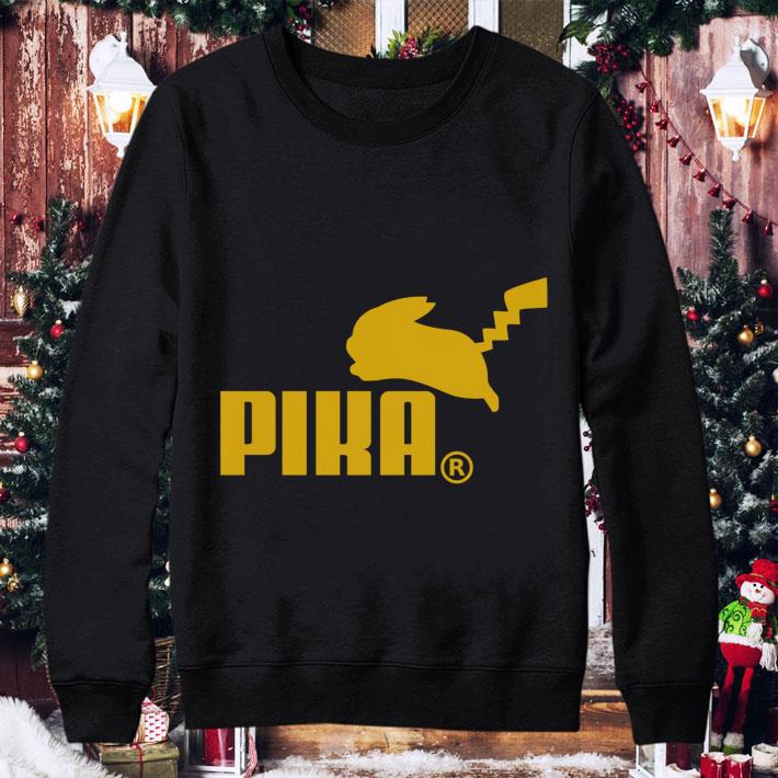 Original Pikachu Puma Logo Pika shirt