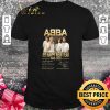 Original ABBA Band 48 Years Happy New Year 1980-2020 Member Signatures shirt 6