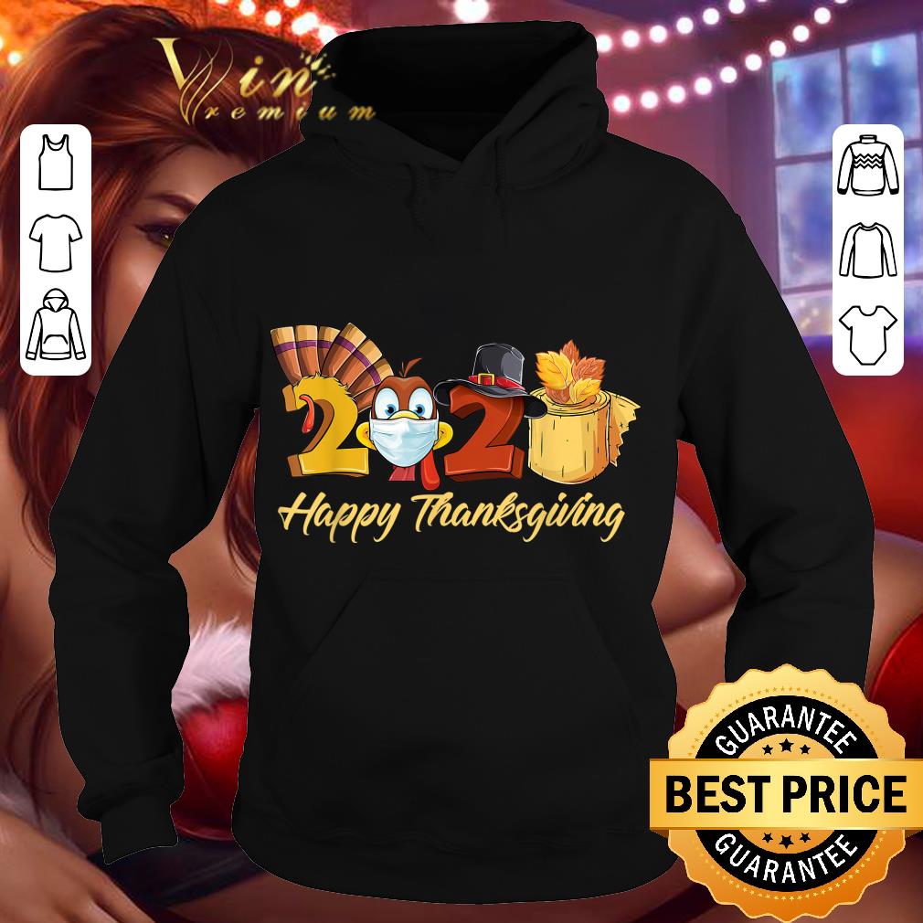 Original Happy Thanksgiving 2020 Turkey Mask Toilet paper Coronavirus shirt