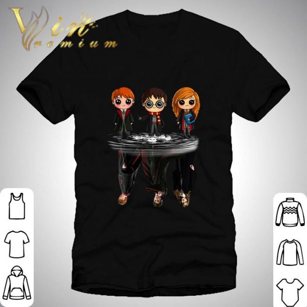 Harry Potter Hermione Ron reflection water mirror characters shirt 1