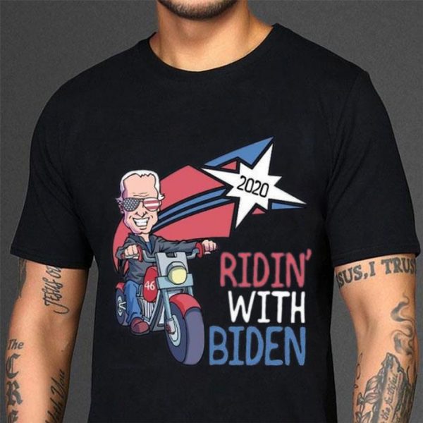 Hot Riding With Biden Joe Biden For President 46 shirt 3
