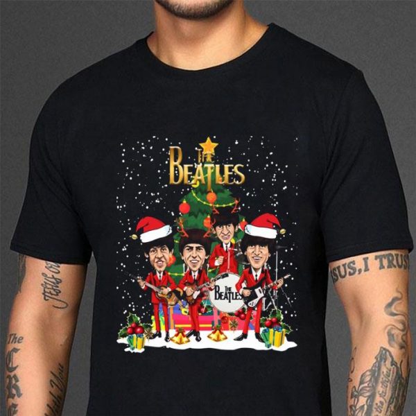 Hot The Beatles Fan Art Christmas shirt 3