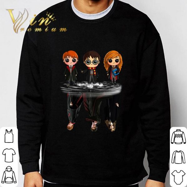 Harry Potter Hermione Ron reflection water mirror characters shirt 3