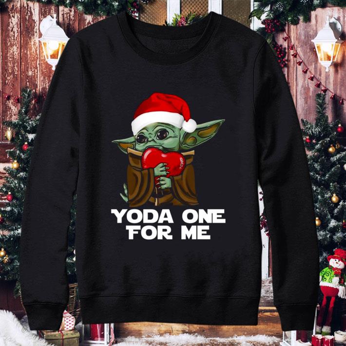 Original Star Wars Baby Yoda Christmas Yoda One For Me shirt ebfa1e10 original star wars baby yoda christmas yoda one for me shirt 4 - Original Star Wars Baby Yoda Christmas Yoda One For Me shirt