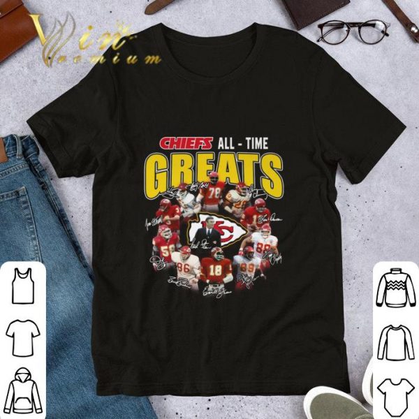 Funny Chiefs All Time Greats Signatures shirt 1